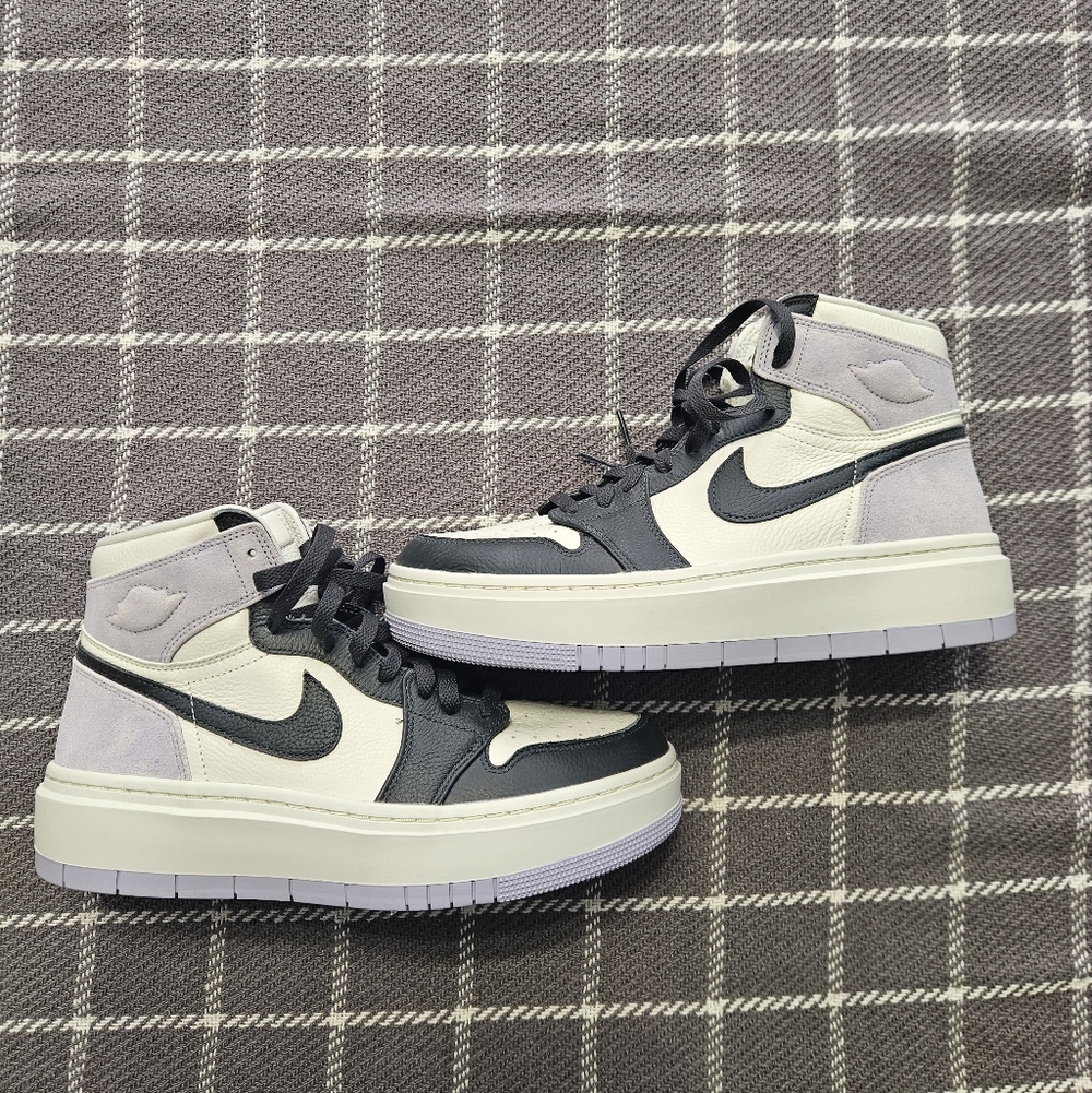 Nike Jordan 1 Elevate High Lilac, Black & White (Women's 10.5)